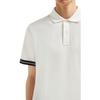 Moncler Polo à manches courtes logo gaufré SS25 Homme tops Blanc K1-091-8A00027-89ALK-034