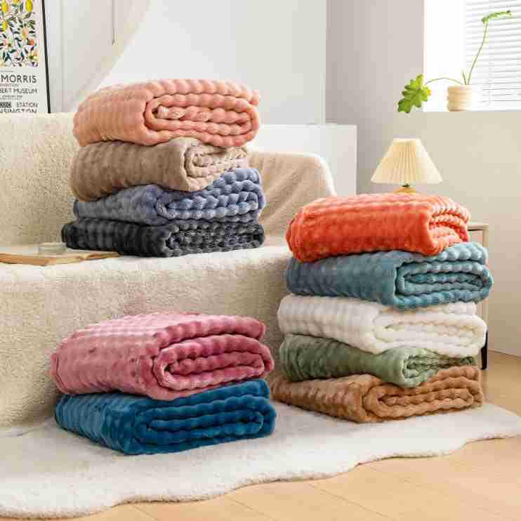 Bubble Rabbit Superweiche Flanelldecke - Nickerchen-/Sofadecke