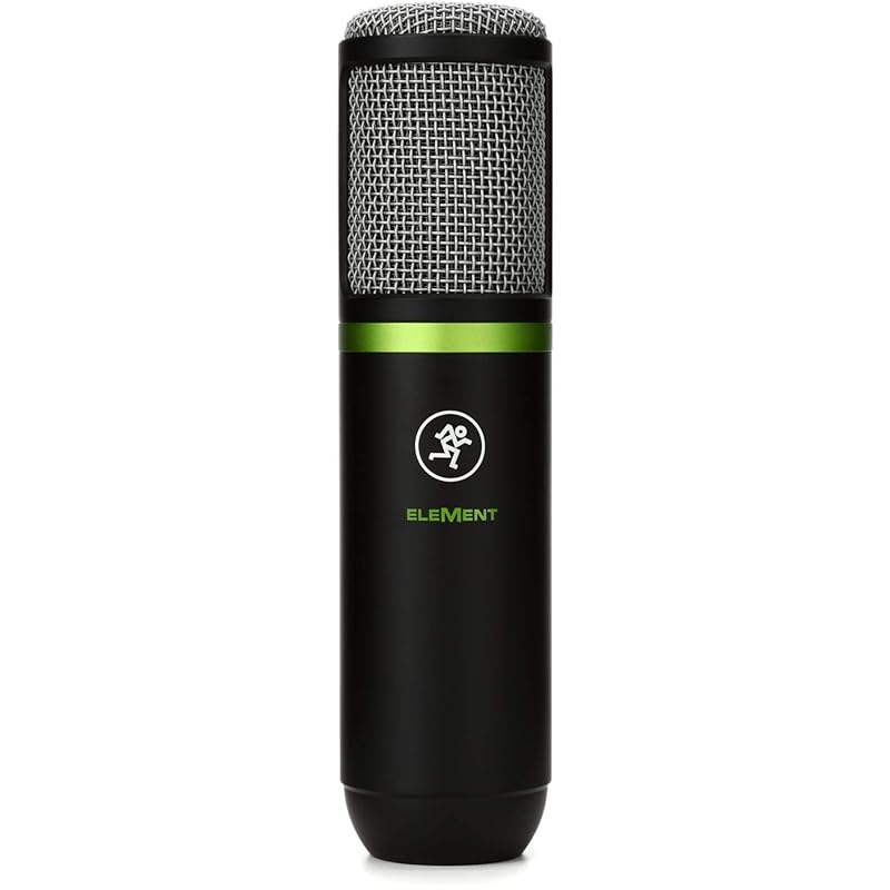 

MACKIE Professional USB condenser microphone for Mackie streaming EM-USB BLACK