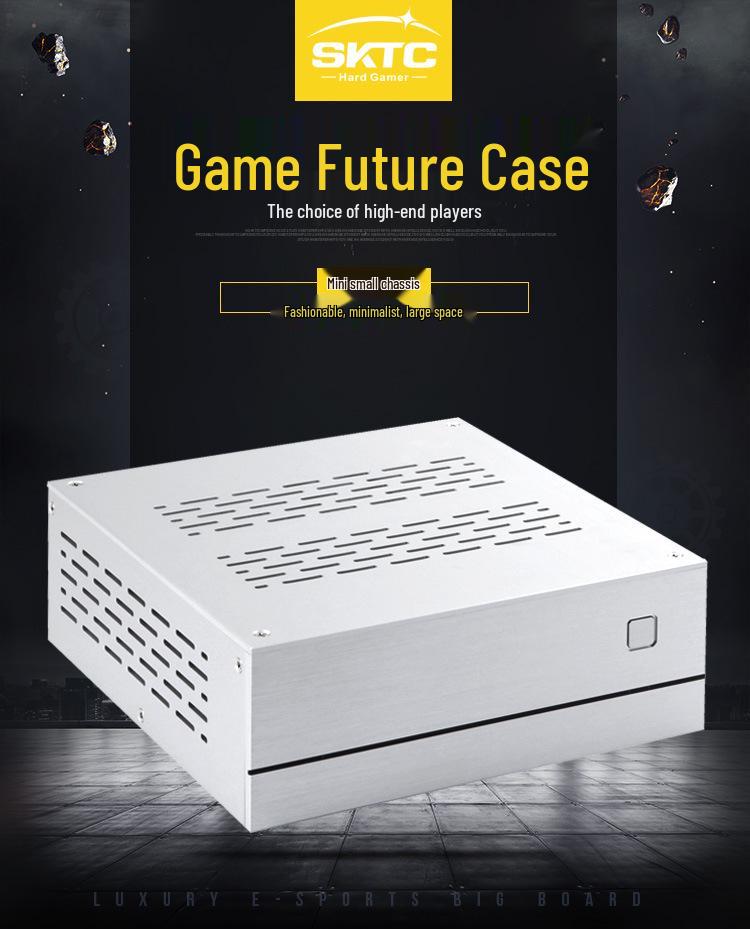 XQBOX A01 HTPC ITX Mini Chassis: Compact Horizontal Industrial Control Case