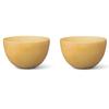 Bowls Dishwasher Wooden Natural J-kitchens (2pcs Set), Safe, Tray, Dinnerware, NO.184290