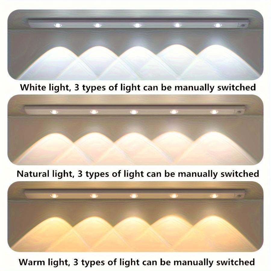 Motion Sensor Light LED Sensor Lamp Wireless Ultra Thin USB LED For Kitchen Cabinet Bedroom Wardrobe Indoor Lighting Night Light