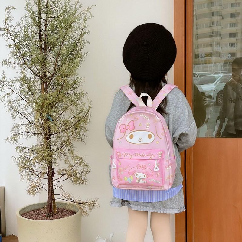 Adorable Cartoon Kuromi Backpack For Kids Lightweight Stylish Nursery School Bag