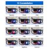 Starry Sky Purple Illusion 12 Constellation Color Changing Water Cup Ceramic Mug Suitable for Couples To Give Gifts