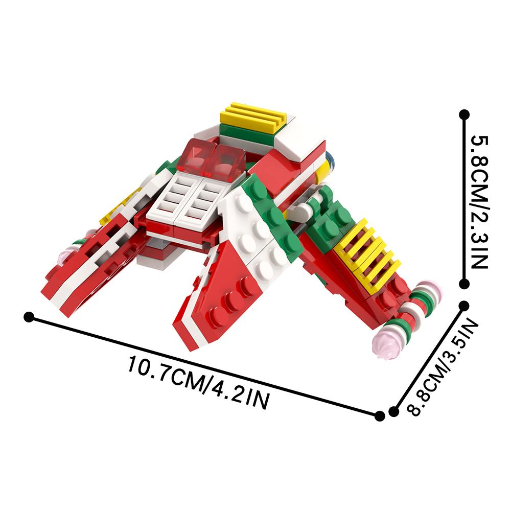 

MOOXI Космічні війни Аерокрафт MOC Модель Цегла DIY Діорама Дорослі Дитячі Іграшки Набір Будівельних Блоків Монтессорі Подарунки Кімнатна Декорація