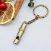 Outdoor Survival Keychain Whistle - Unisex Keyring & Souvenir Bag Pendant