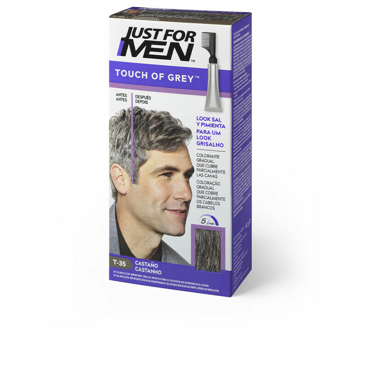 

Permanent dye Just For Men Touch Of Gray Brown 40 g