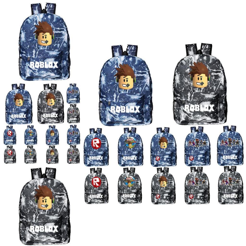 Backpack Kids Roblox School Bag Students Boys Bookbag Travelbag Handbags