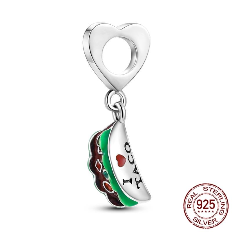 Mula Koppar Blå Resa Flygplan Berlocker Hänge Pärlor Passar Originalpan Armband Smycken För Kvinnor Diy Gåva