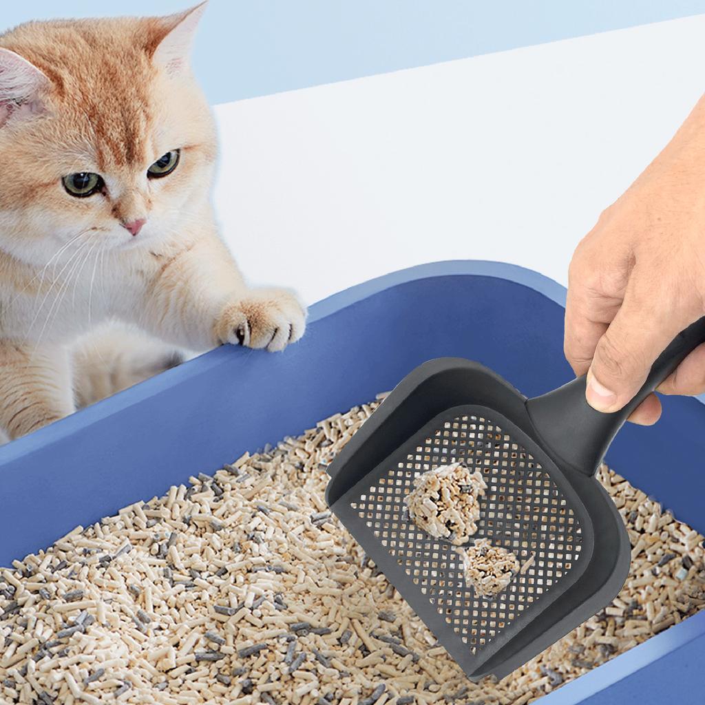 Pet Feces Shovel Hollow Washable Litter Poop Separator Bathroom Thickened Cat Litters Shovel With Hole For Pet Poop