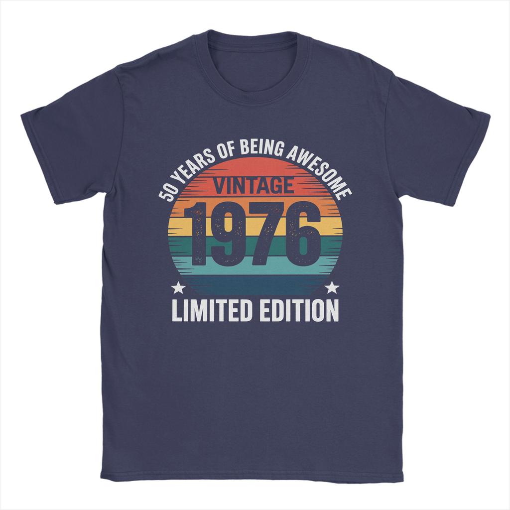 Born In  Vintage Age  Years Old Funny Th Birthday TShirt Summer YK Retro T Shirts Cotton Fashion Tshirt For Unisexs Tees