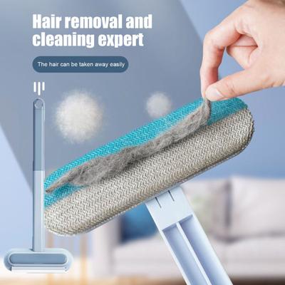 1/2/3Pcs Pet Hair Remover Brush Dogs Cats Reusable Washable Hair Removal Gentle Bristles Double-Sided Carpet Cleaner 4-in-1 Tool