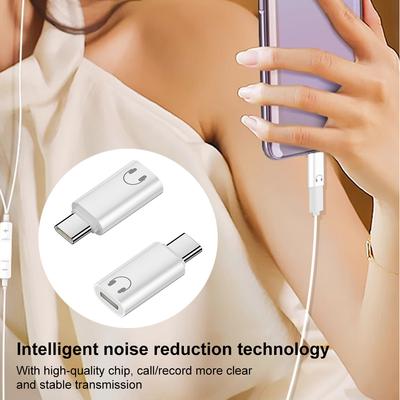 Type C To Lightning Earphone Adapter USB C Male To IOS Female Audio Converter For Iphone 15 16 Samsung USB C Lightning Adapter