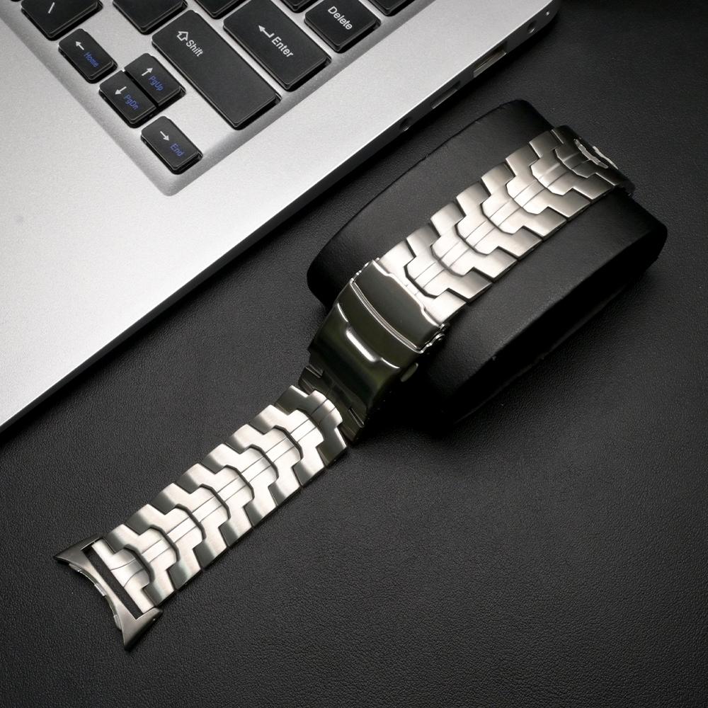 Stainless Steel Strap for Google Pixel Watch 4 45mm No Gaps Metal Band for GOOGLE PIXEL Watch 3 45mm Mans Bracelet Accessories