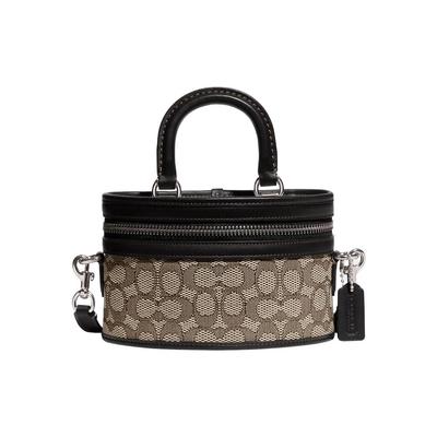 Torba na ramię Crossbody Tote z monogramem Trail 20 Classic, zapinana na zamek błyskawiczny, wykonana z tkaniny żakardowej i skóry garbowanej ręcznie, mała, damska, CG250-LHUW7