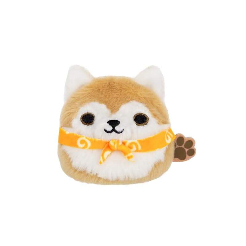 Sanei Boeki Dango Friends "Inu Dango" Akita Size: Approx. W7.5 X D6 X H7cm Plush Toy