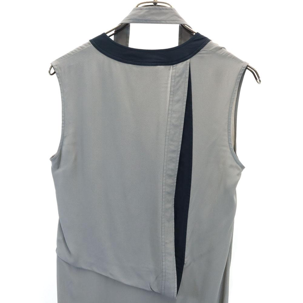 ALEXANDER WANG No sleeve Long dress 2 gray Women Used