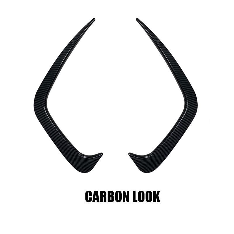 Für BMW 3er Zubehör G20 G28 318i 320i 325i 330i 2019-2020 Heckstoßstangen-Flossenabdeckung Verkleidung Seitensplitter Flügelspoiler Canard