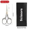 Retro Plum Blossom Embroidery Scissors – Alloy Stainless Steel for Cross Stitch and Handmade Crafts