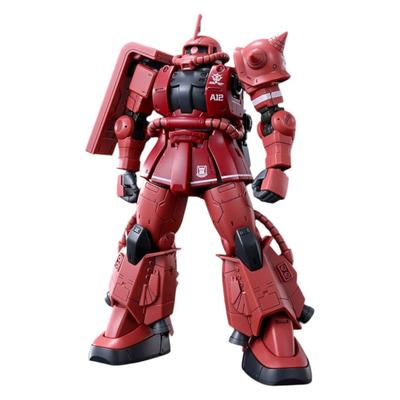 HG High Mobility Zaku II Plastic Model 1/144 Char's Color-Coded
