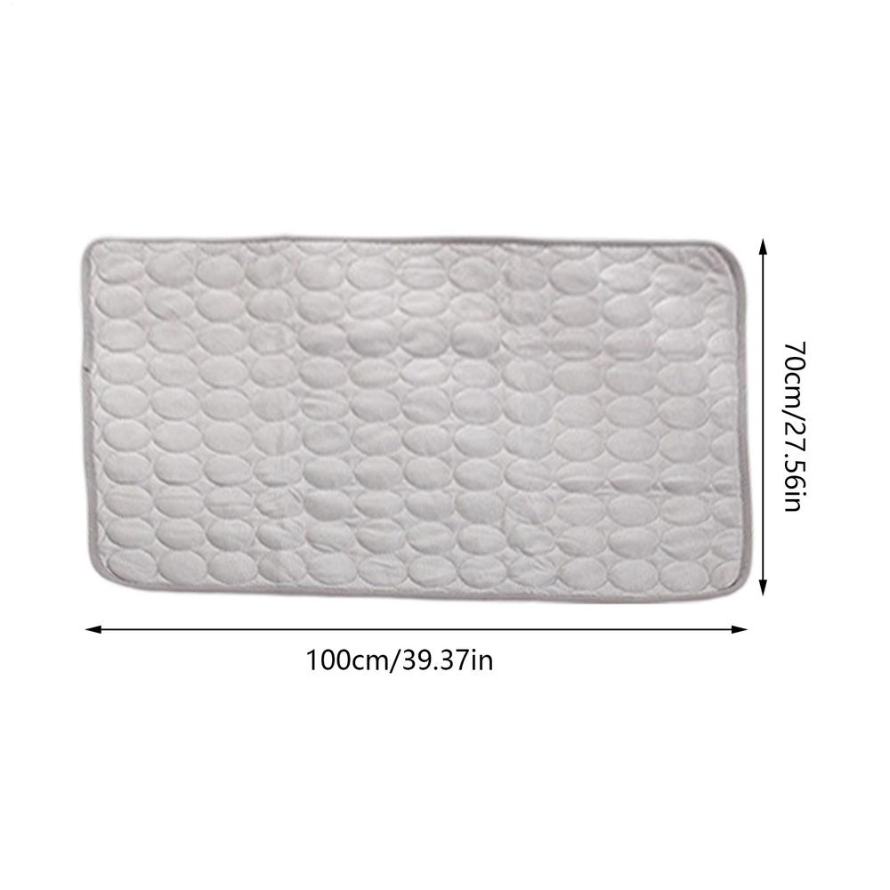 Dog Cooling Mat Pad Waterproof Sleeping Cool Mat For Dogs Cats Ergonomic Kennel Mattress Pet Supplies For Beach Car Trip Picnic