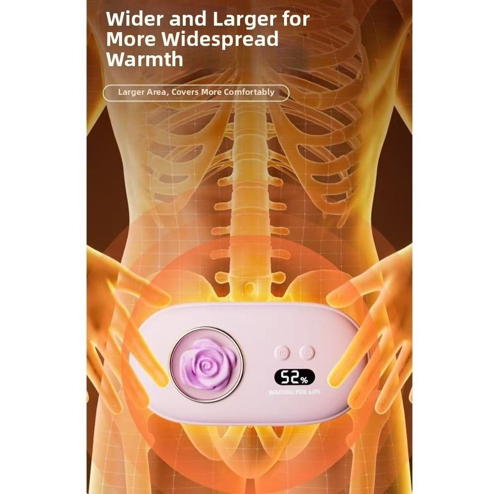USB Charging Portable Menstrual Heating Pad Electric Heating Belt for 5V1800mAh for /Office/Travel