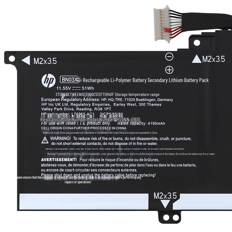 HP Original BN03XL Laptop Battery