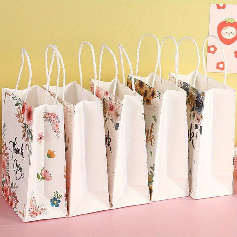 10pcs Team Bride Paper Tote Bag Wedding Gift Bag Candy Bag Kids Favor Packing Bags Wedding Party Decoration Supplies Party Favor
