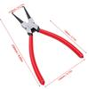 9 Inch Fuel Line Pliers Built-In Return Spring Universal Quick Release Pliers Anti-Slip Handle Fuel Hose Pliers