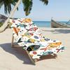 Multi-Colored Fish Pattern Beach Towel, Quick-Drying Ultra-Fine Fiber, Strong Wrap Design, Suitable for Beach And Pool Use