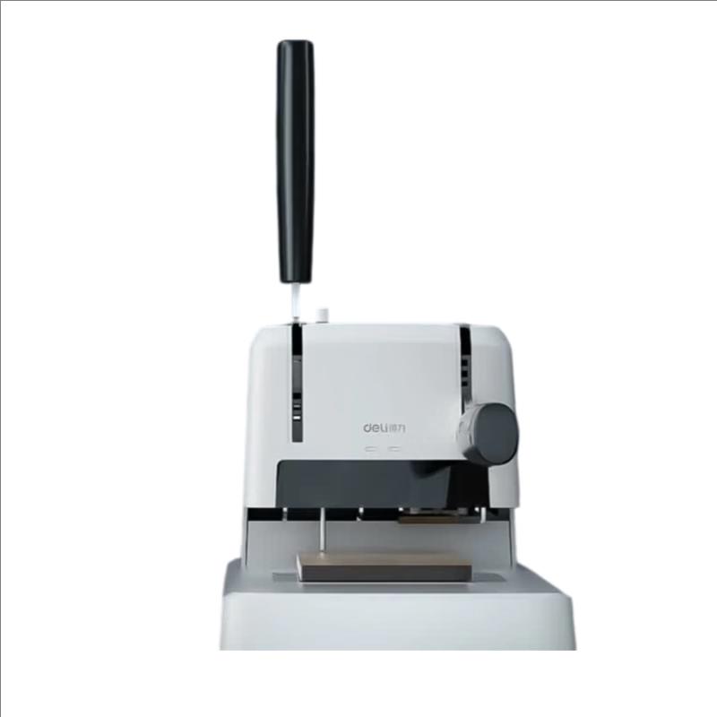 Deli Electric Financial Document Binding Machine CN Plug (adapter Included)