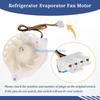 N0PF Evaporator Cooling Fan Motor for EAU64824806 Refrigerator Units Fridge Condenser Fan Freezer Replacement Part