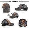 Gorra Vintage Ajustable Unisex para Senderismo y Montañismo al Aire Libre