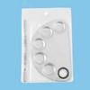 Paleta de machiaj Paleta de amestecare a pigmentilor pentru machiaj profesional din oțel inoxidabil pentru amestecarea accesoriilor
