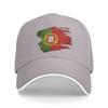 Portugal Flagge Baseballkappe Kpop Rock Sonnenschutz Hip Hop Hüte Damen Unisex Mode Design Baseballkappen