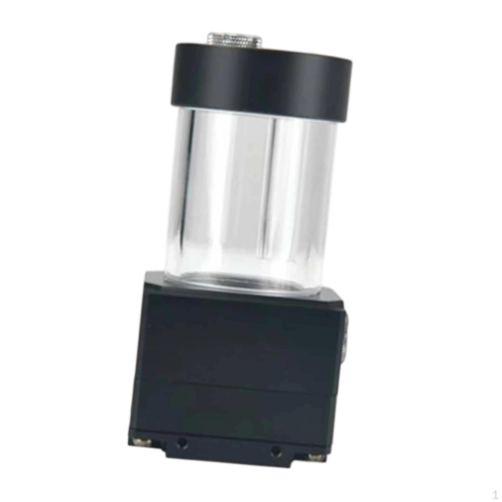 

Помпа/резервуар Комбо 12В Система водяного охолодження комп ютера Тиха Високотемпературний друк Багаторазова Вода 125mm_65mm 12V