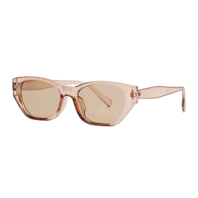 Retro Cat Eye Irregular Polygon Women Sunglasses Fashion Eyewear  Designer Eyewear Shades Uv400 Men Sun Glasses