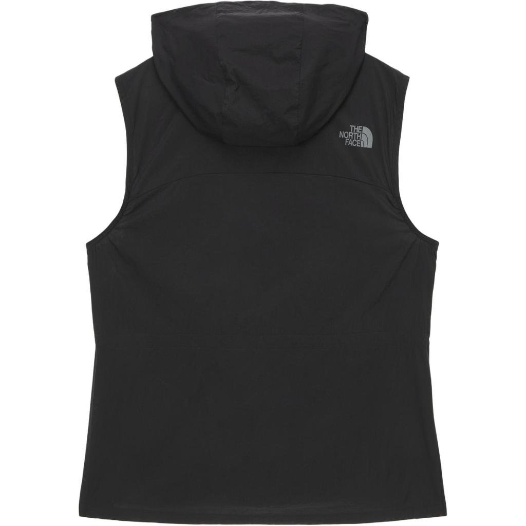 The North Face Logo Hooded Zip Vest Women Vest Black NV5VR32A