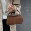 Retro Messenger Bag, Girls Autumn and Winter New Fashion Matte Texture Shoulder Small Square Bag