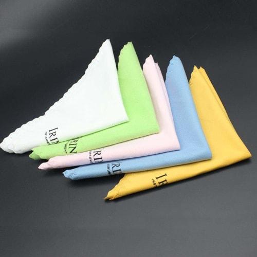 LAJS Super Soft Microfiber Guitar and Instrument Cloths, 5-Piece Multifunctional Jewelry Cleaning Cloth Set for Violin, Viola, Cello, Bass, Guitar, an