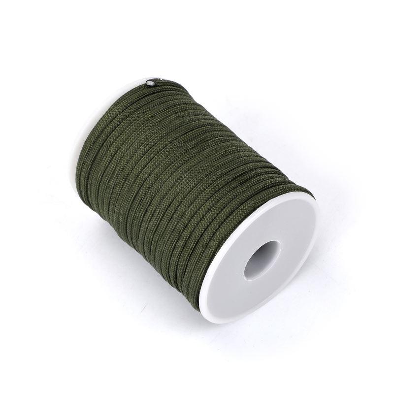 30 Meters A Roll Of 7-Core Umbrella Rope Bracelet Braided Thread 4Mm Bundled Tent Rope Canopy Pull Rope Windproof Rope