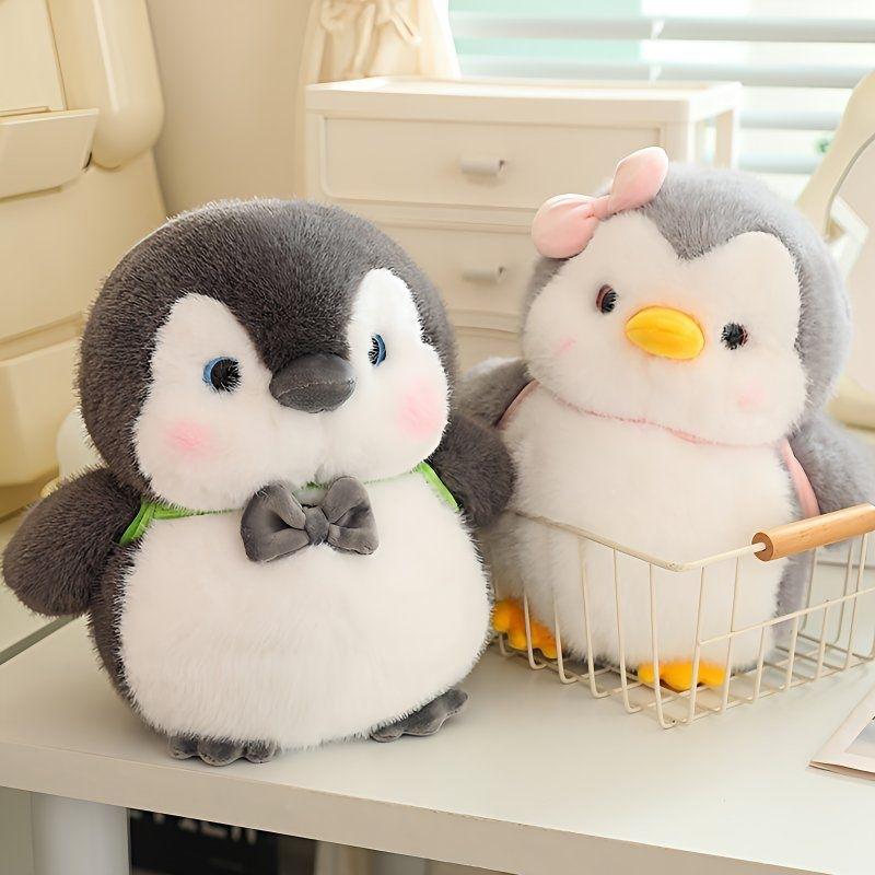 Soft Fat Penguin Plush Toy Cute Couple Penguin Fur Doll Toy Home Decoration Toy Plush Birthday Gift