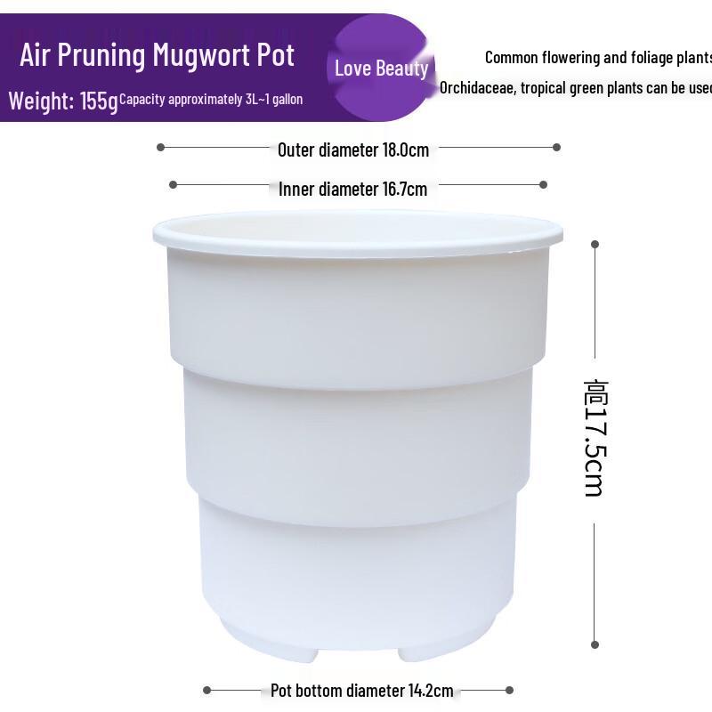 FenggeTu Root Control Resin Flower Pot