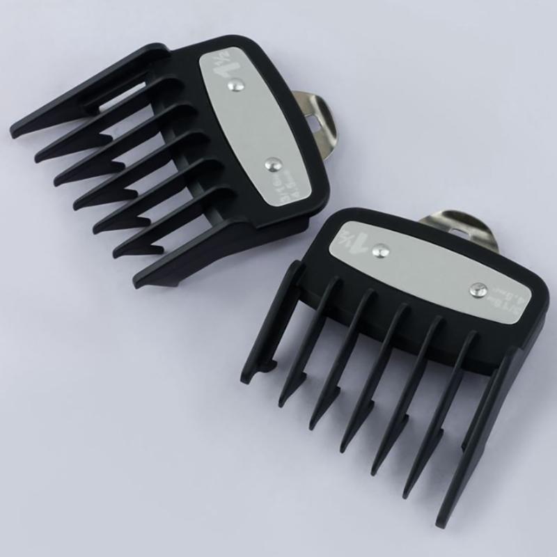 2Pcs Professional Hair Clipper Limit Comb Guide Limit Comb Trimmer Guards Attachment Universal Haircut Tool