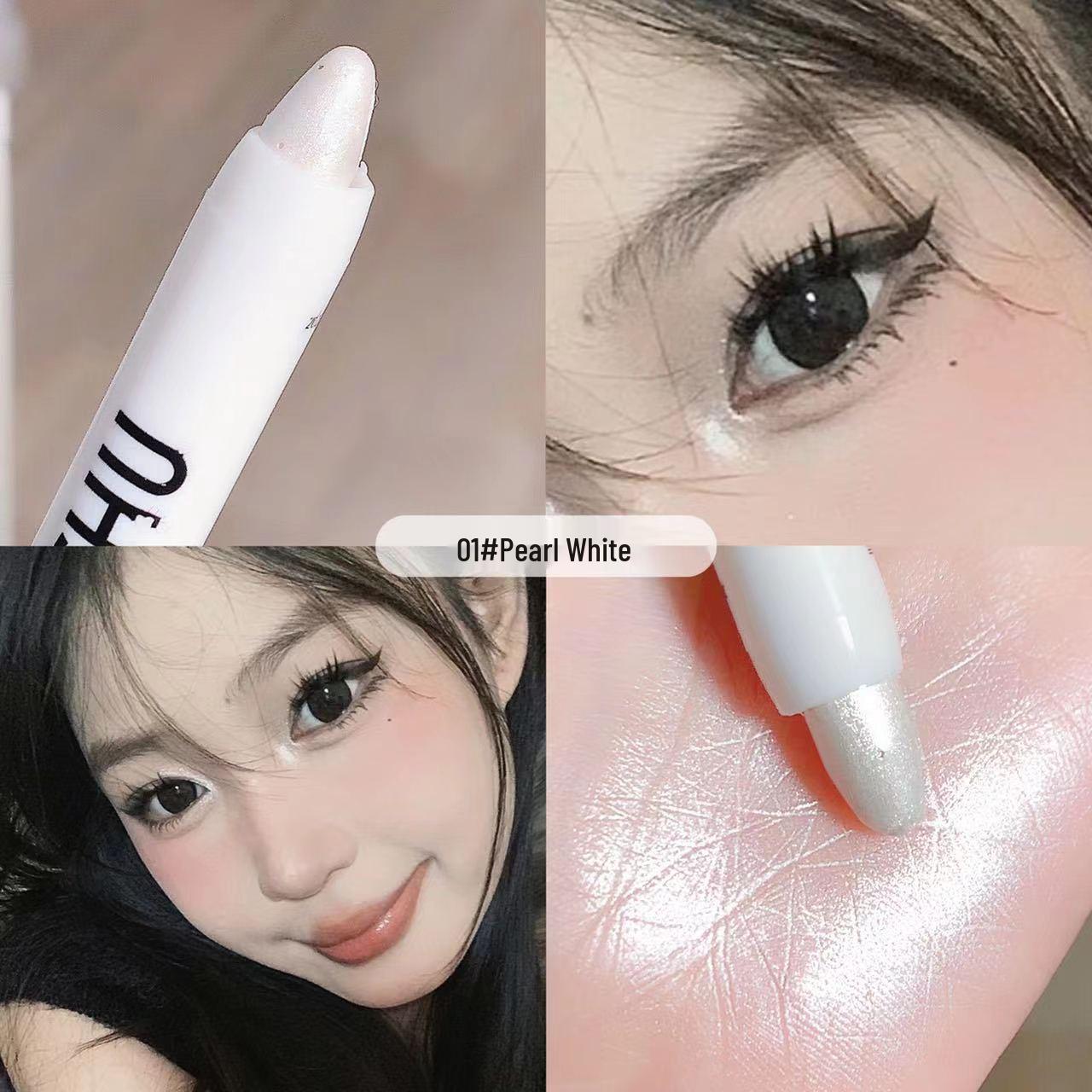 

HANMISHU Aegyo Sal Eye Pen: Brightening, Pearlescent, Matte, Super Glitter Waterproof Eyeshadow & Highlighter.