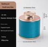 Compact Sealed Tea Canister for Single Brew - Portable and Reusable