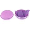 1 set scatola di immagazzinaggio per minzione femminile per orinatoio in silicone da donna all'aperto alzarsi e fare pipì