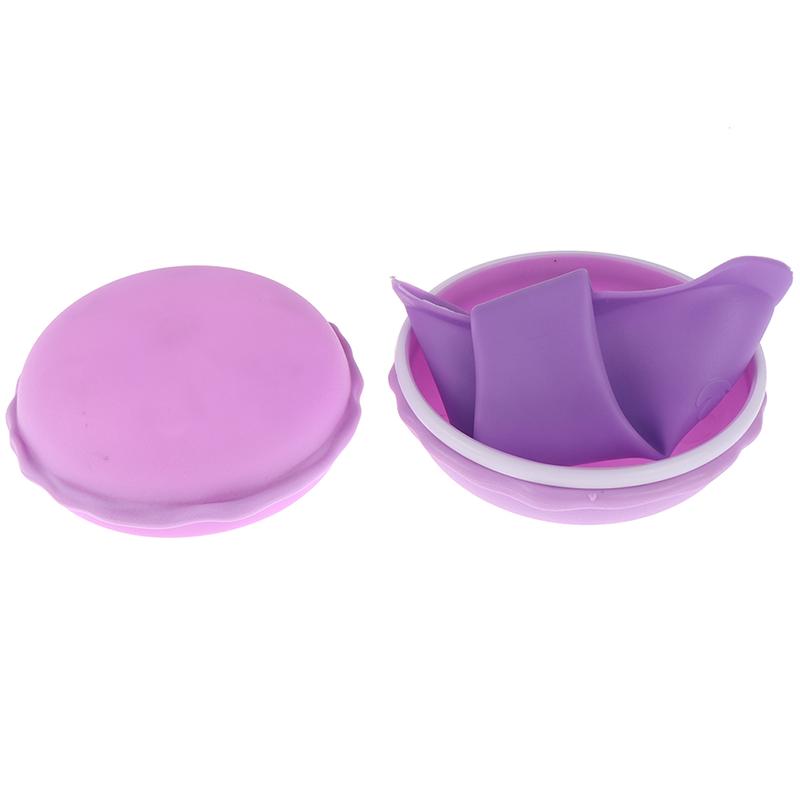 1 set scatola di immagazzinaggio per minzione femminile per orinatoio in silicone da donna all'aperto alzarsi e fare pipì