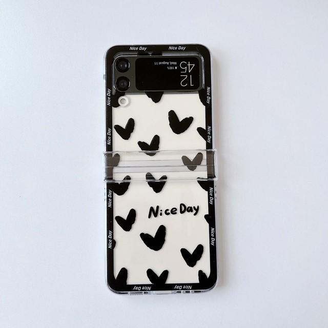 

Релиф Сердце 3в1 Пара Любовь Милый Браслет ПК Жесткий Flip3 Flip4 Капа Для Samsung Galaxy Z Flip 3 4 5g Чехол Для Телефона С Мультфильмом For Samsung Z Flip 4