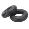2pcs 15x6.00-6in Inner Tube with Straight Valve Stem Lawn Mower Tire Tube for Ride On Mower Yard Trailer Tractor ATVs Go Karts